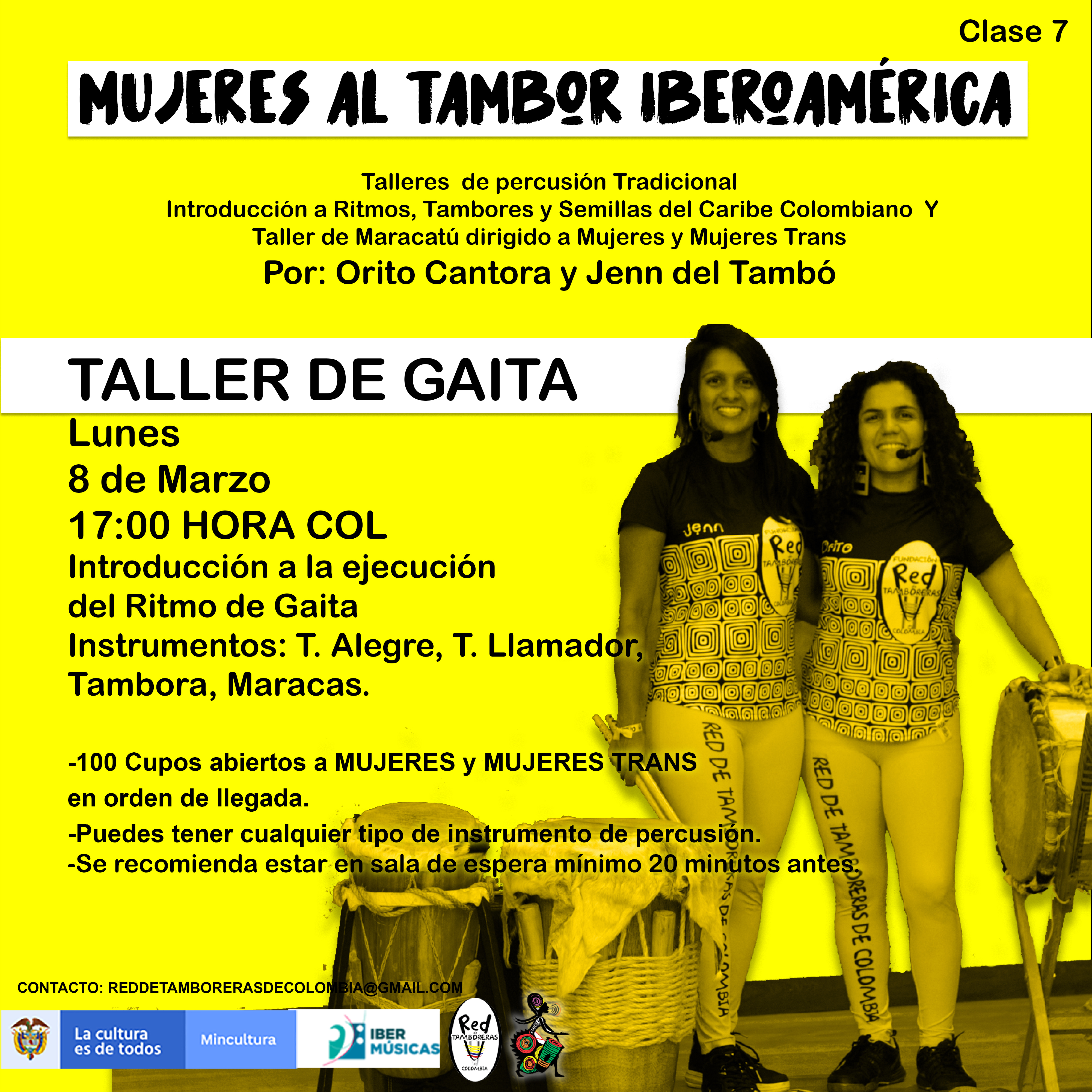8ibermusicas flyer gaita