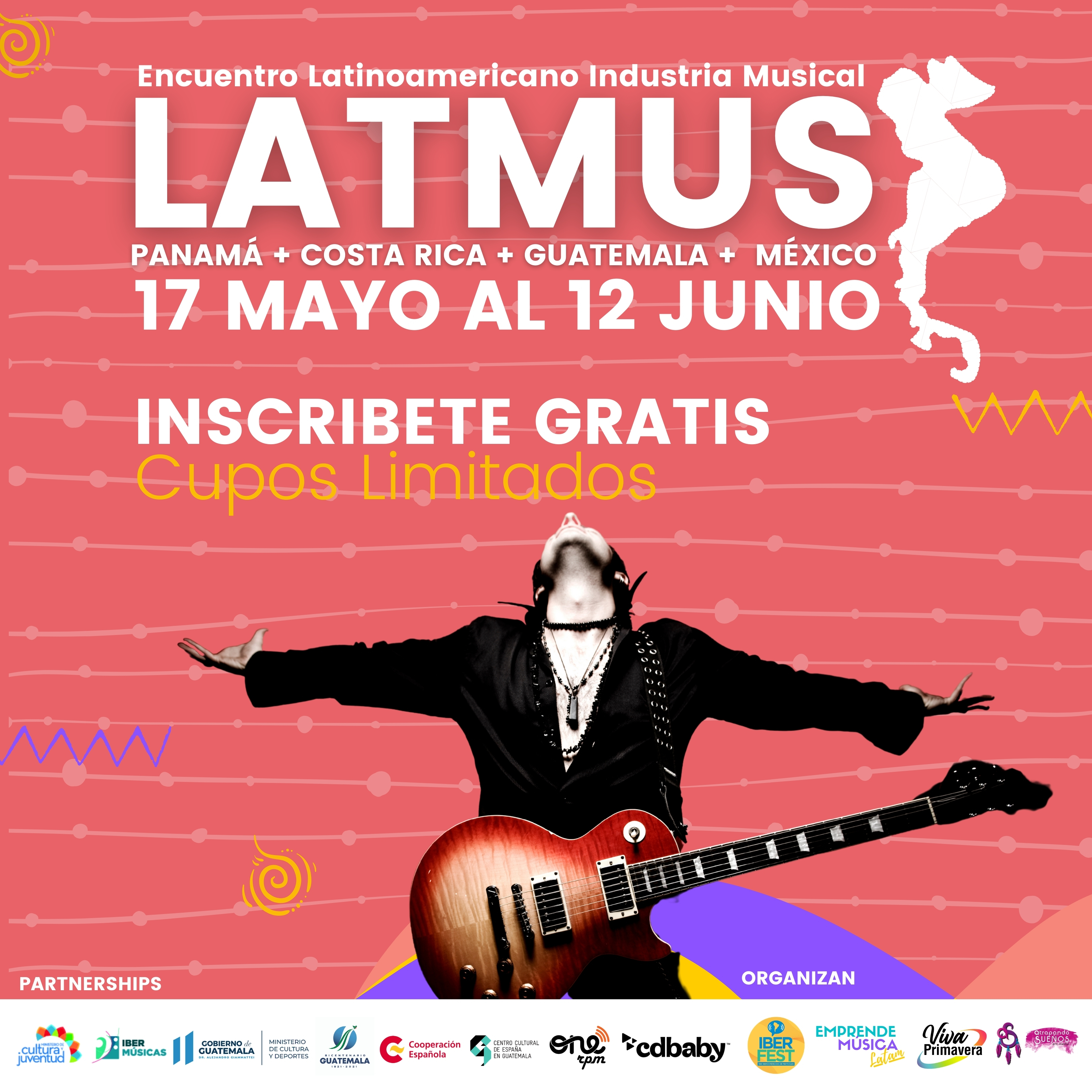 Encuentro Latinoamericano Industria Musical Formato feed instagram 1