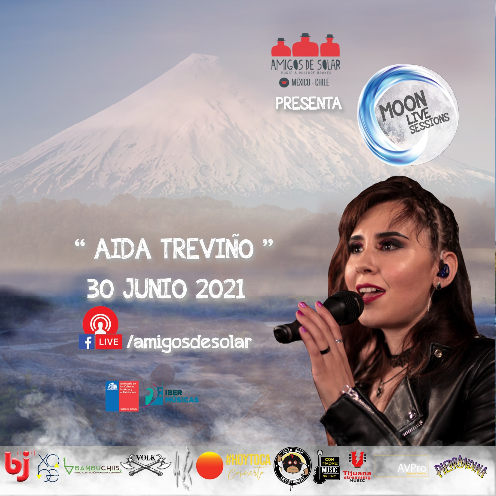 FLAYER MOON LIVE SESSIONS III - AIDA TREVINŽO-min