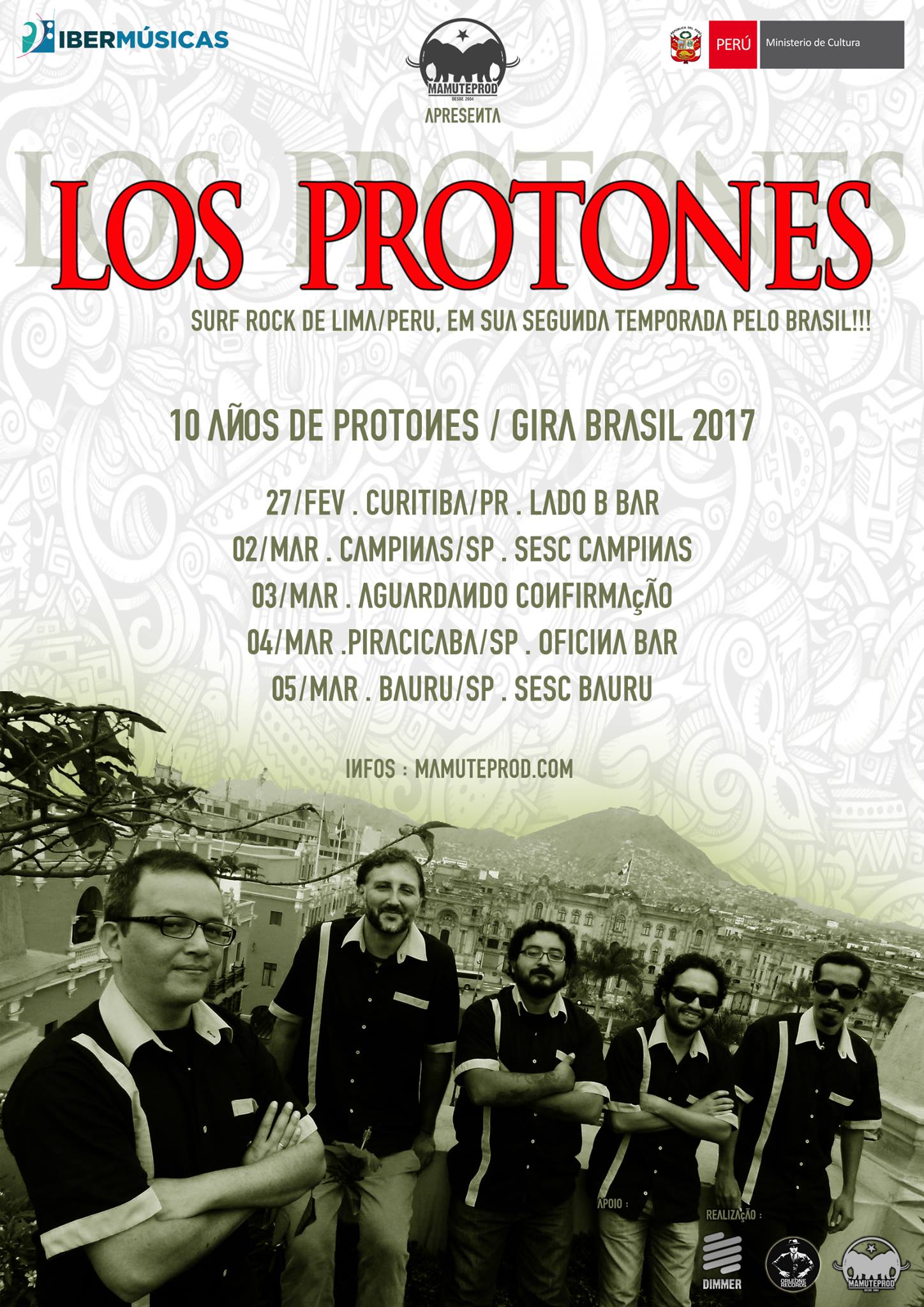 Los_Protones_Afiche_oficial_gira_Brasil_2017
