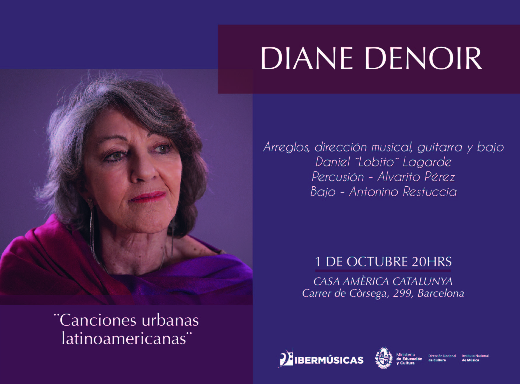 Diane Denoir - Flyer show