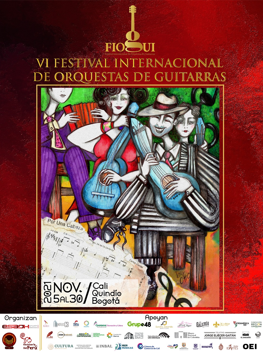 Terceto del Sur - Afiche 2