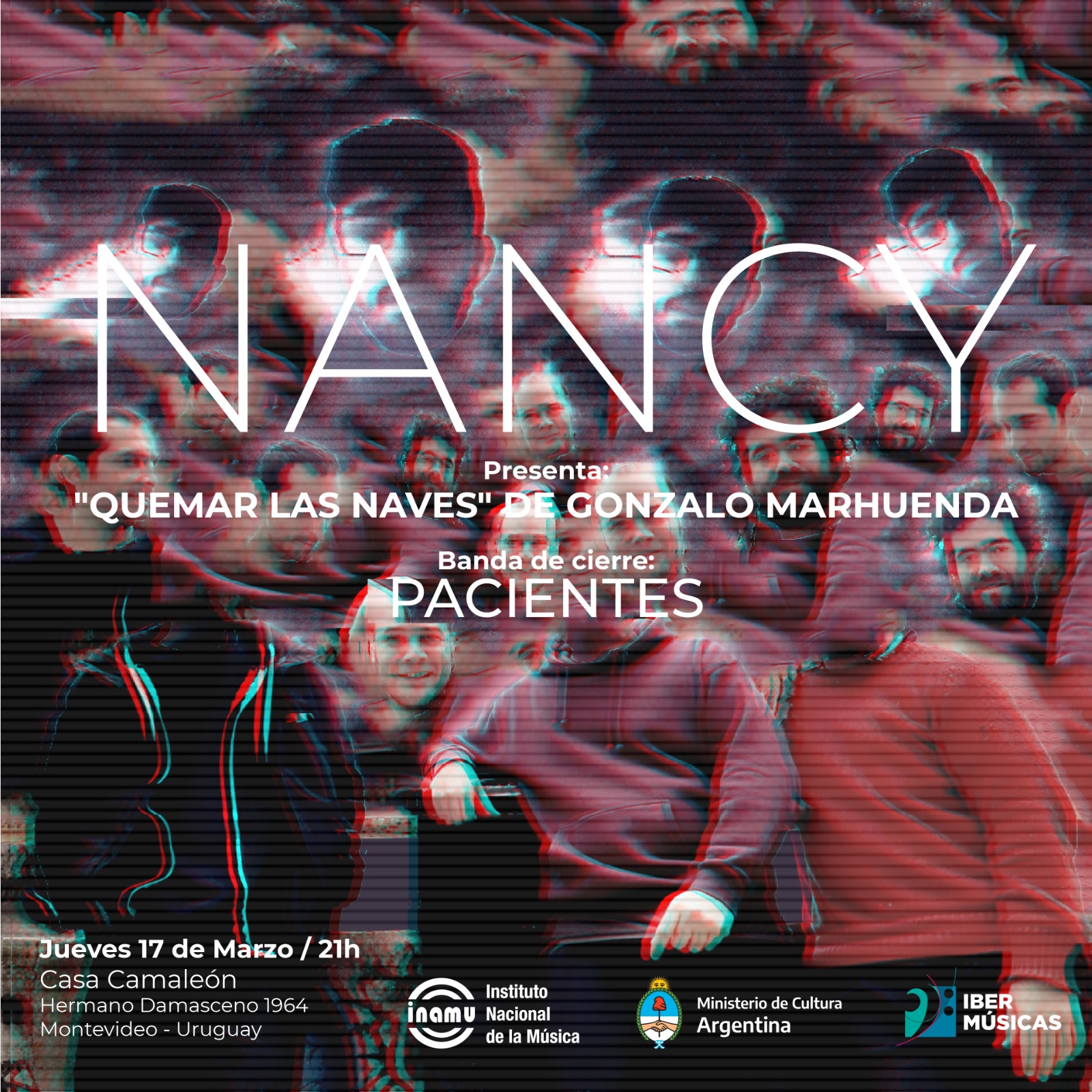 Gonzalo Marhuenda - flyer concierto Nancy