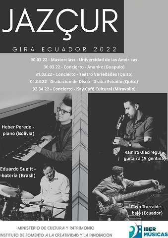 Jazçur Ecuador 2022 - Ibermusicas 1