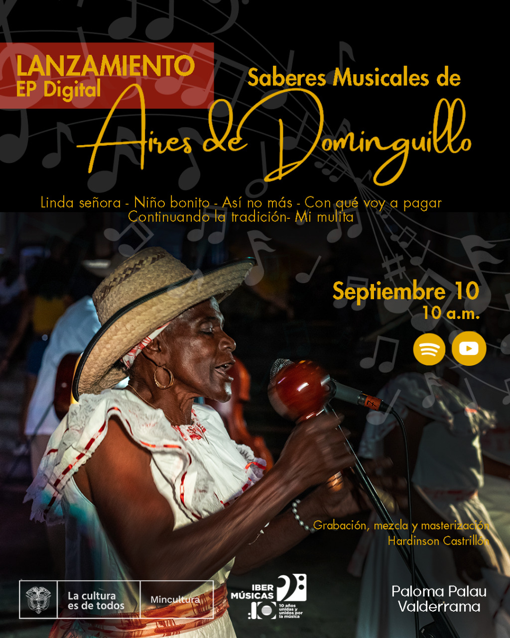 Lanzamiento EP saberes musicales de Aires de Dominguillo
