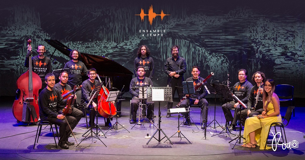 FOTOGRAFÍAS DEL ENSABLE A TEMPO EN EL TEATRO DE PURISIMA DEL RI