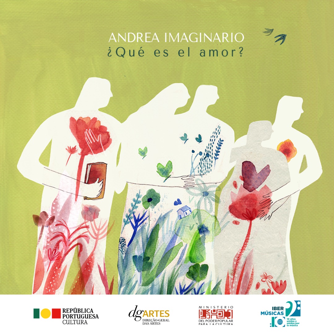 La cantante Andrea Imaginario lanza su nuevo single «O que é o amor?», canción ganadora por Portugal del Concurso Ibermúsicas de Creación de Canción 2023