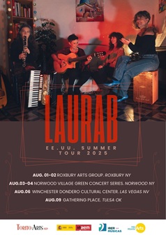 La cantante y compositora LauraB inicia una gira por los Estados Unidos