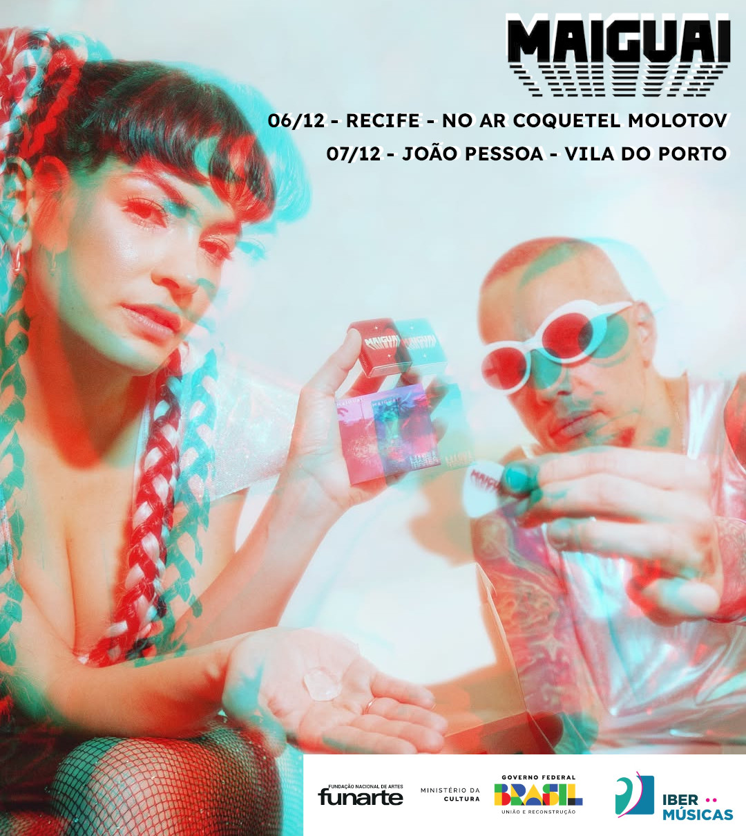 De Bogotá a Recife, Maiguai llega a brasil para conciertos e intercambio creativo