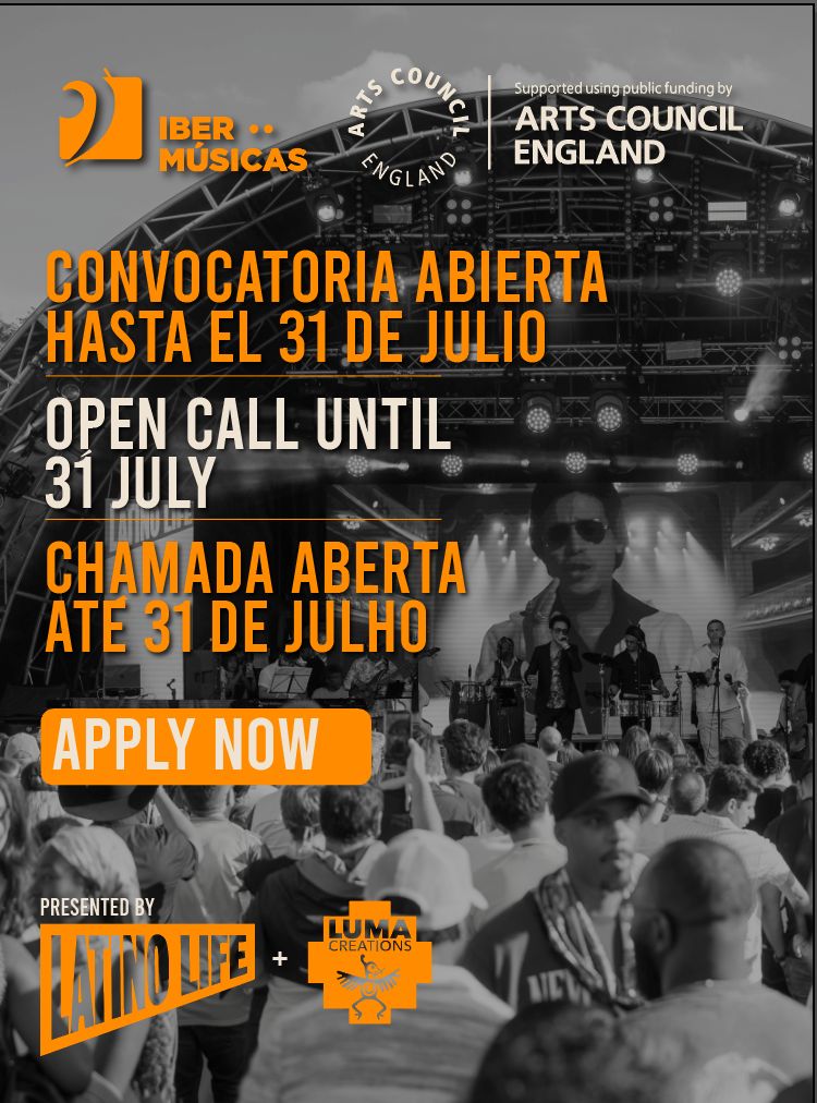 A nova Convocatória Especial Ibermúsicas + Arts Council England permanecerá aberta até 31 de julho