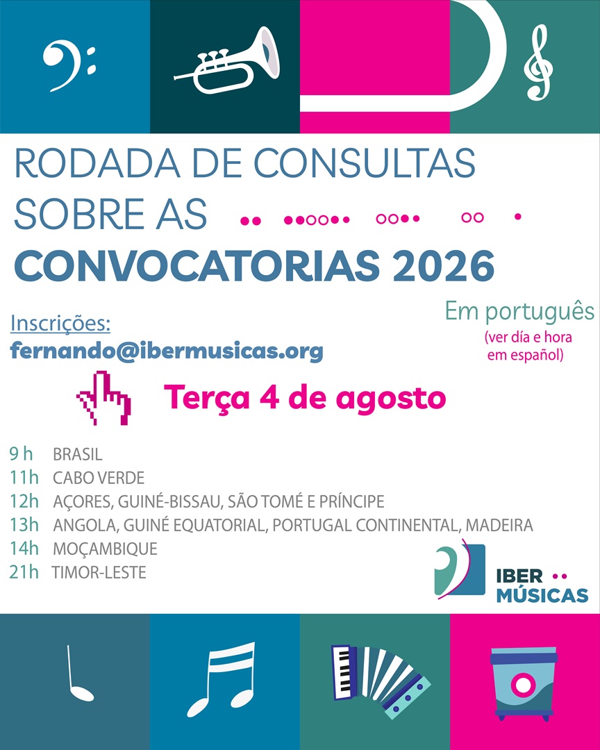 O Programa Ibermúsicas convida a um encontro aberto com a sua Unidade Técnica